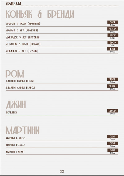 Коньяки, Бренди, Ром, Мартини